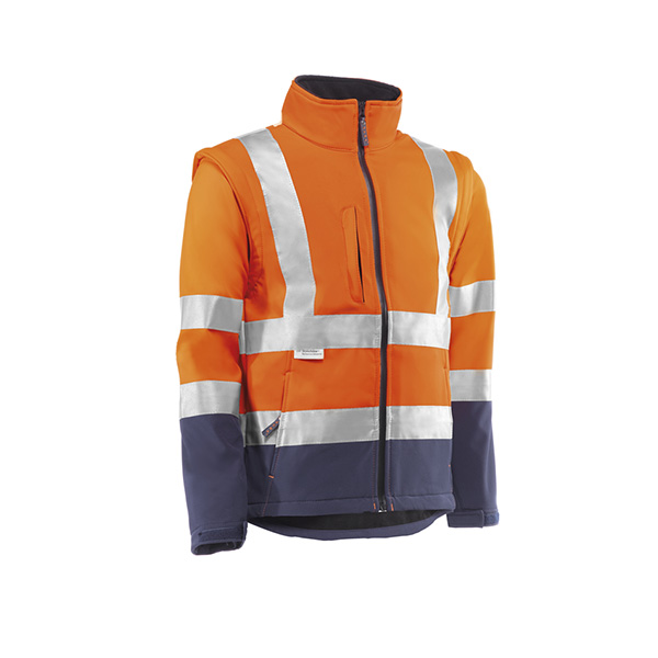Casaco de Alta Visibilidade Softshell Alpe HV9820